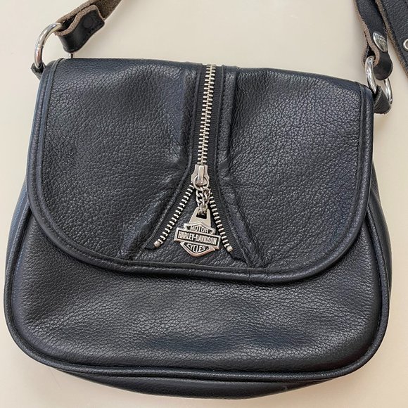 Harley-Davidson Handbags - HARLEY-DAVIDSON LEATHER PURSE
